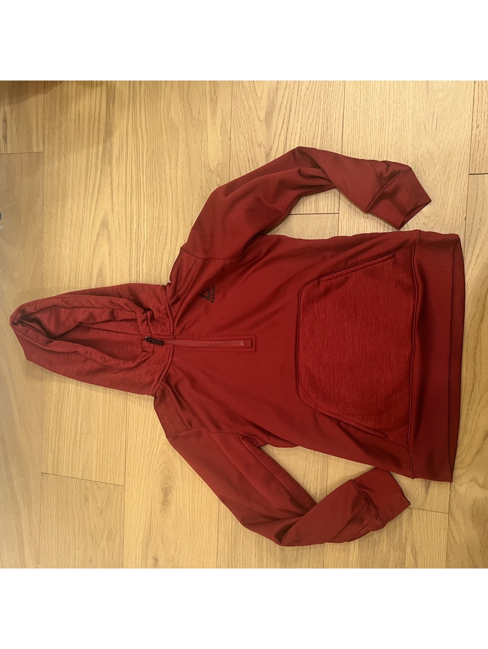 Reebok Women's Burgundy red Hoodie – Size 8